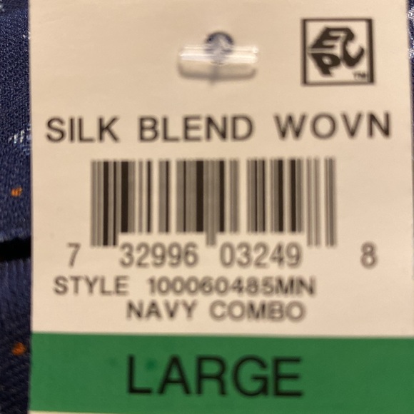 Mens Silk Blend Large Shirt - Picture 6 of 7